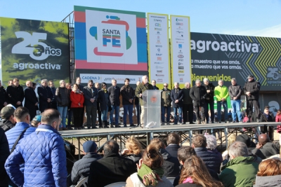 AgroActiva inauguró oficialmente su 25° edición ante miles de visitantes