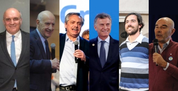 Los seis candidatos presidenciales aseguraron que participarán de los debates electorales