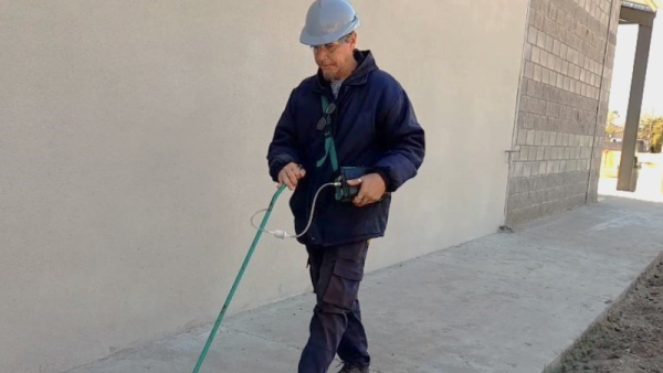 Detección de pérdidas de gas natural en Granadero Baigorria y Capitán Bermúdez