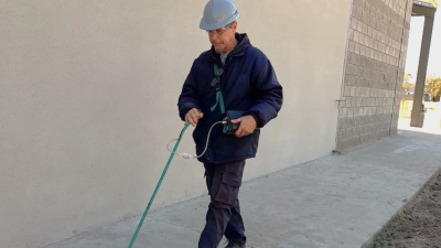 Detección de pérdidas de gas natural en Granadero Baigorria y Capitán Bermúdez
