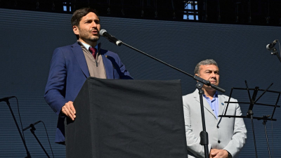 Pullaro participó de los festejos por el 150° aniversario de Timbúes