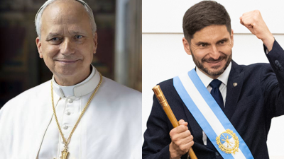El gobernador Pullaro invitó oficialmente al papa León XIV a visitar Rosario